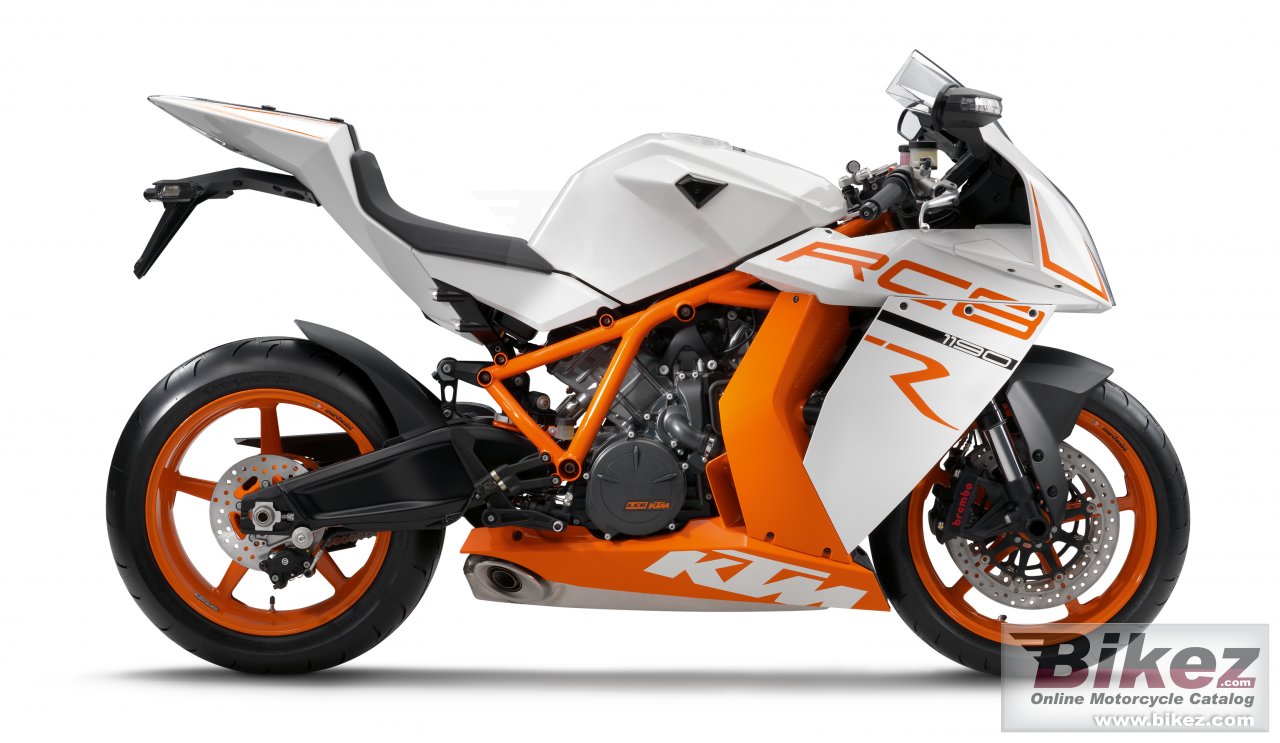 Big KTM 1190 rc8 r race specs picture and wallpaper from Bikez.com